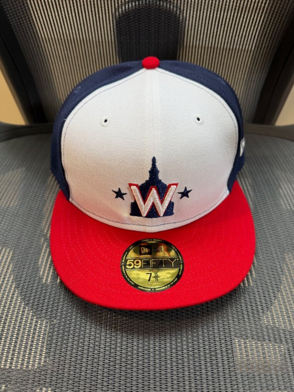 New Era Washington Nationals 59FIFTY On-Field Hat 7 5/8